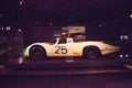 Green and white 1969 Porsche 908 LH